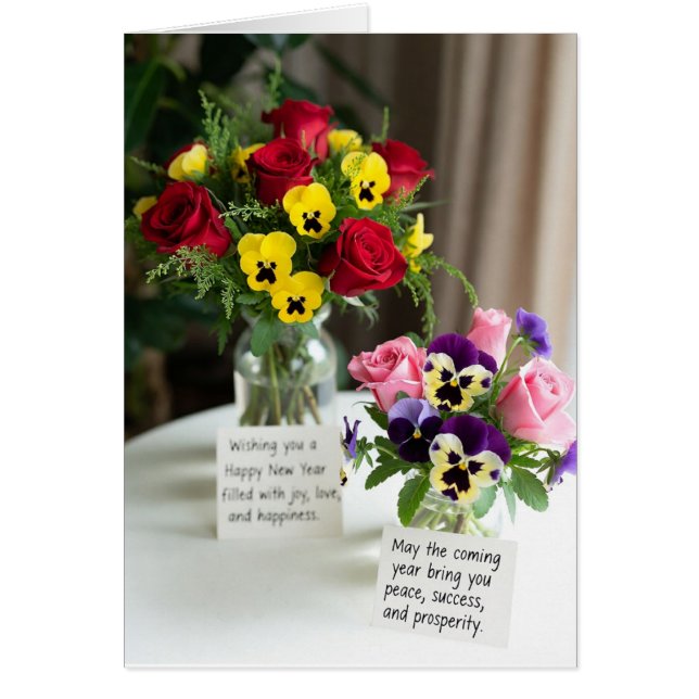 Happy New Year Card (Vorne)