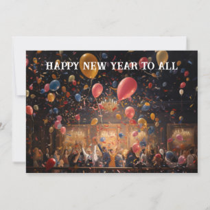 Happy New Year Card #7 Feiertagskarte