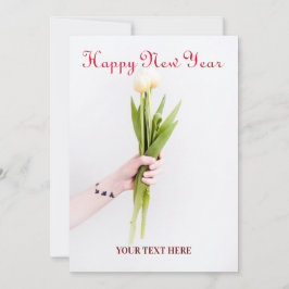 HAPPY NEW YEAR CARD DANKESKARTE