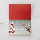 Happy New Year Card Feiertagskarte (Innenseite)