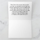 Happy New Year Card Karte (Innenseite)
