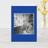 HAPPY NEW YEAR CARD KARTE (Gelbe Blume)
