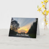 HAPPY NEW YEAR CARD KARTE (Gelbe Blume)