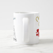Happy New Year Celebration Mug Jumbo-Tasse (Rückseite)