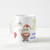 Happy New Year Celebration Mug Kaffeetasse (Vorderseite Links)