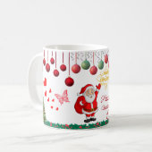 Happy New Year Celebration Mug Kaffeetasse (Vorderseite Links)