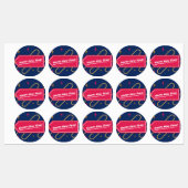 Happy New Year Celebration Sticker (Blatt)