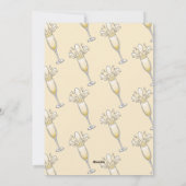 Happy New Year Champagne Feiertagskarte (Rückseite)