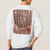 happy new year champagne glow long sleeve T-Shirt (Rückseite)