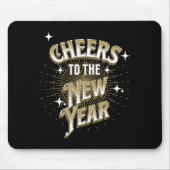 Happy New Year - Cheers To The New Year Mousepad (Vorne)