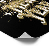 Happy New Year - Cheers To The New Year  Poster (Ecke)