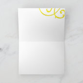 Happy New Year Chinese Grußkarte Feiertagskarte (Innenseite)