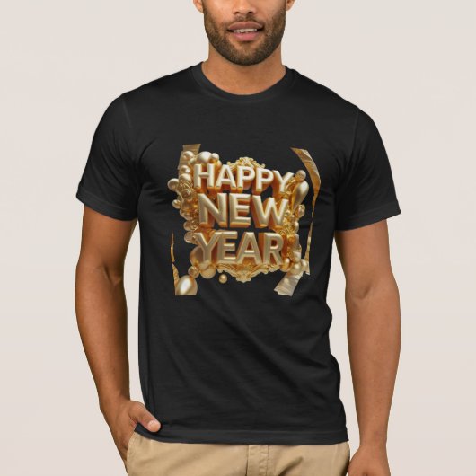 Happy New Year collection 2026 T-Shirt (Vorderseite)