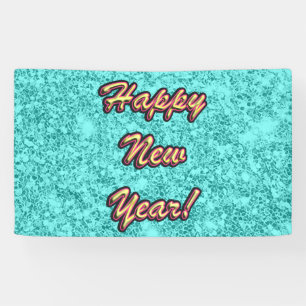 Happy New Year Colorful Banner