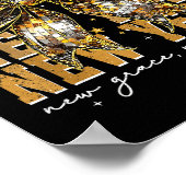 Happy New Year Coquette Bow New Year New Grace New Poster (Ecke)