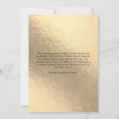 Happy New Year Corporate Business Logo Gold (Rückseite)