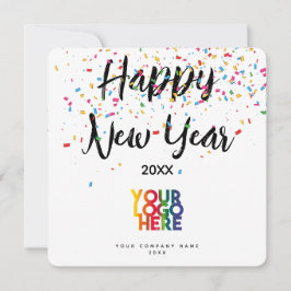 Happy New Year Corporate Business Logo Holiday