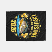 Happy New Year Cruise 2026 Party Trip Cruising Int Fleecedecke (Vorderseite (Horizontal))