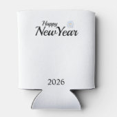 Happy New Year Custom Present Dosenkühler (Rückseite)