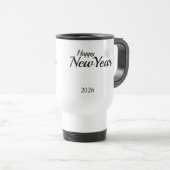 Happy New Year Custom Present Reisebecher (VorderseiteRechts)