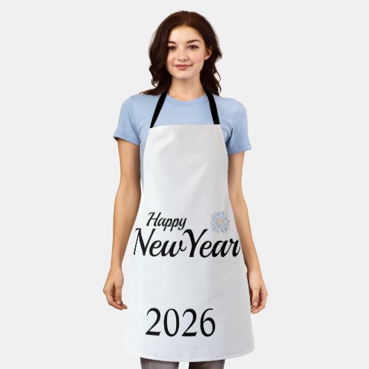 Happy New Year Custom Present Schürze (Getragen)