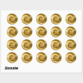Happy New Year Customizable Aufkleber (Blatt)