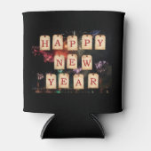 Happy New Year Dosenkühler (Vorderseite)
