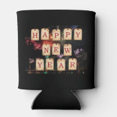 Happy New Year Dosenkühler (Rückseite)