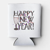 Happy New Year Dosenkühler (Vorderseite)