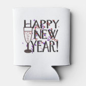 Happy New Year Dosenkühler (Rückseite)