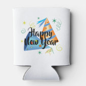 Happy New Year Dosenkühler (Rückseite)