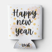 Happy New Year Dosenkühler (Rückseite)
