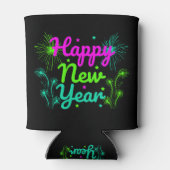 Happy New Year Dosenkühler (Rückseite)