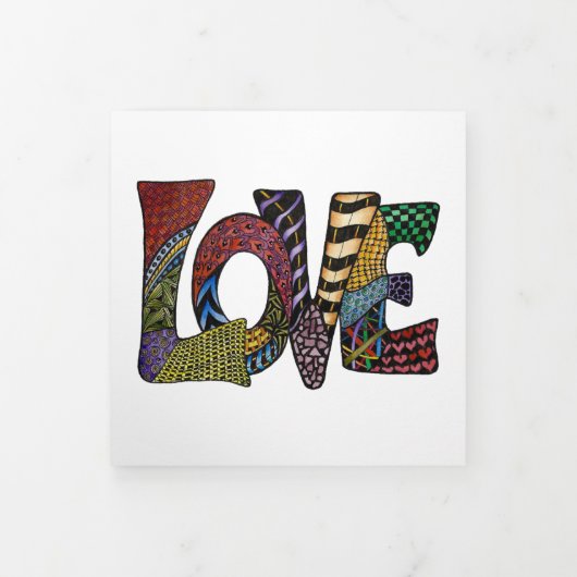 Happy New Year Dreifach Gefaltete Karte (Cover)