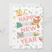 Happy new year Einladung (Rückseite)