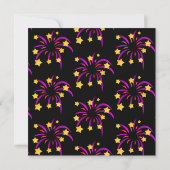 Happy New Year  Einladung (Rückseite)