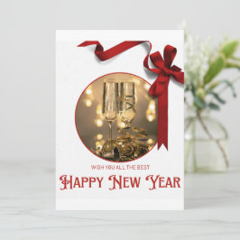 Happy New Year Einladung