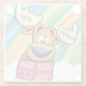 Happy New Year Else - Festivals Design der Feier Glasuntersetzer (Rückseite)