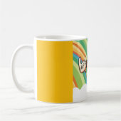 Happy New Year Else - Festivals Design der Feier Kaffeetasse (Links)