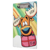 Happy New Year Else - Festivals Design der Feier Klemmbrett (Links)