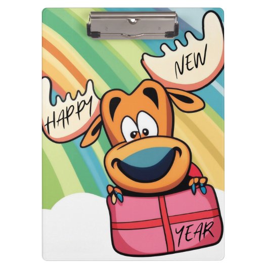 Happy New Year Else - Festivals Design der Feier Klemmbrett (Vorderseite)
