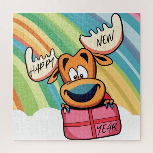 Happy New Year Else - Festivals Design der Feier Puzzle (Vertikal)