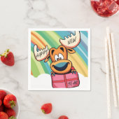 Happy New Year Else - Festivals Design der Feier Serviette (Beispiel)