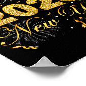 Happy New Year Eve Party 2026 Family Matching Cost Poster (Ecke)