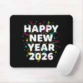 Happy New Year Eve Party 2026 Nye Family Matching Mousepad (Mit Mouse)
