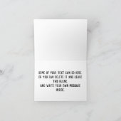 Happy New Year Feiertagskarte (Innenseite)