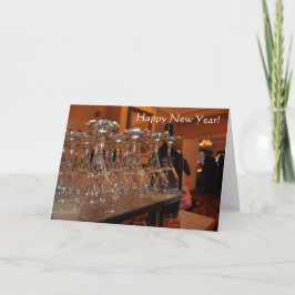 Happy New Year Feiertagskarte