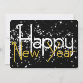 Happy New Year Feiertagskarte