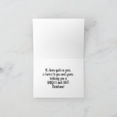 Happy New Year Feiertagskarte (Innenseite)