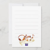 Happy New Year Feiertagskarte (Rückseite)